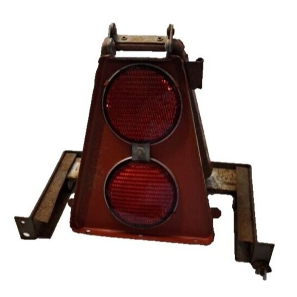 VTG Grote Reflector Metal #77 Emergency Roadside Folding Red USA Home decor - Picture 2 of 14